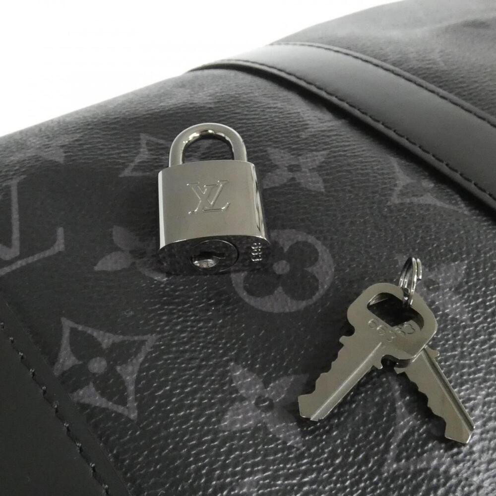 Louis Vuitton Monogram Eclipse Keepall Bandoulier… - image 3